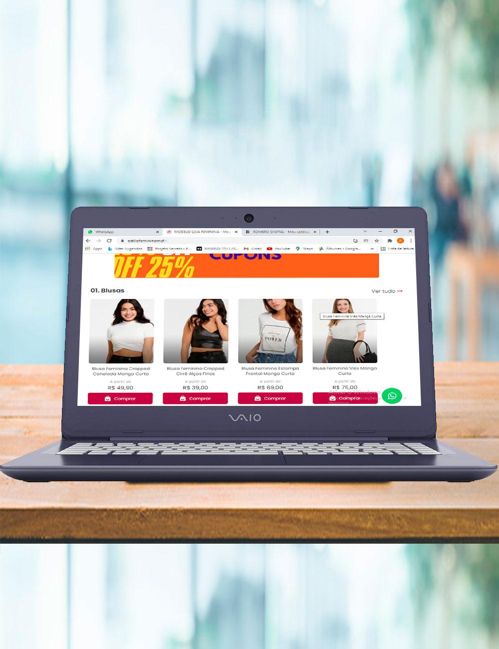 ROMERO DIGITAL CATÁLOGO VIRTUAL ONLINE Meu catálogo fácil!